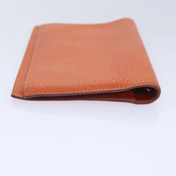 HERMES Agenda Vision Day Planner Cover Leather Orange Silver - Picture 5 of 16